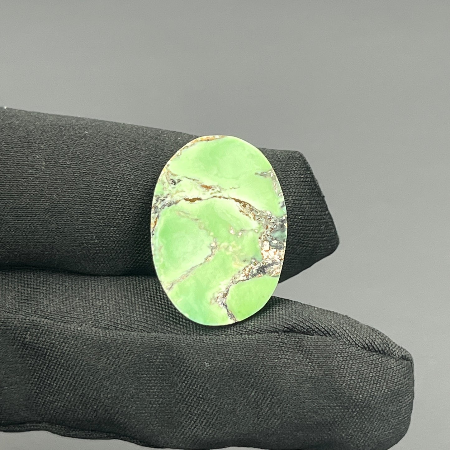 Variscite Green Turquoise Cabochon - Oval