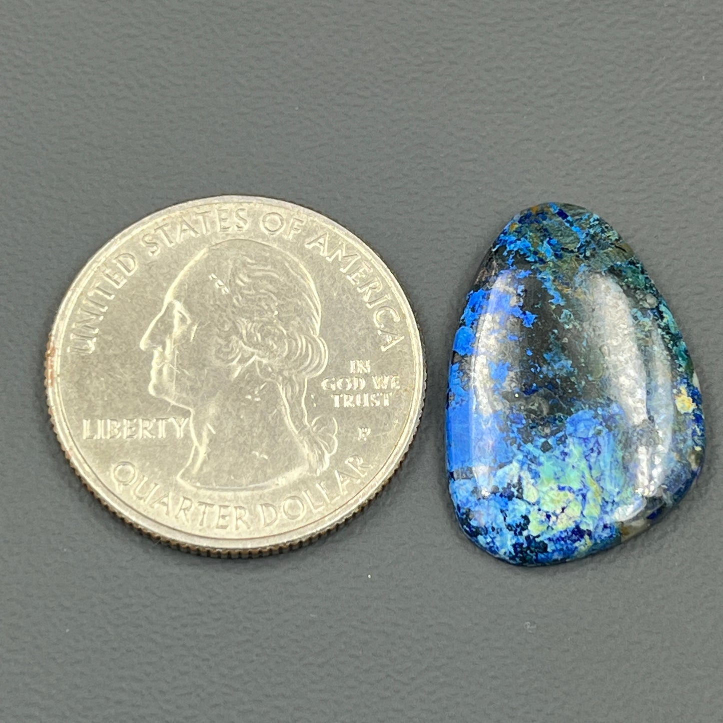 Top Quality Azurite Cabochon - Tumble
