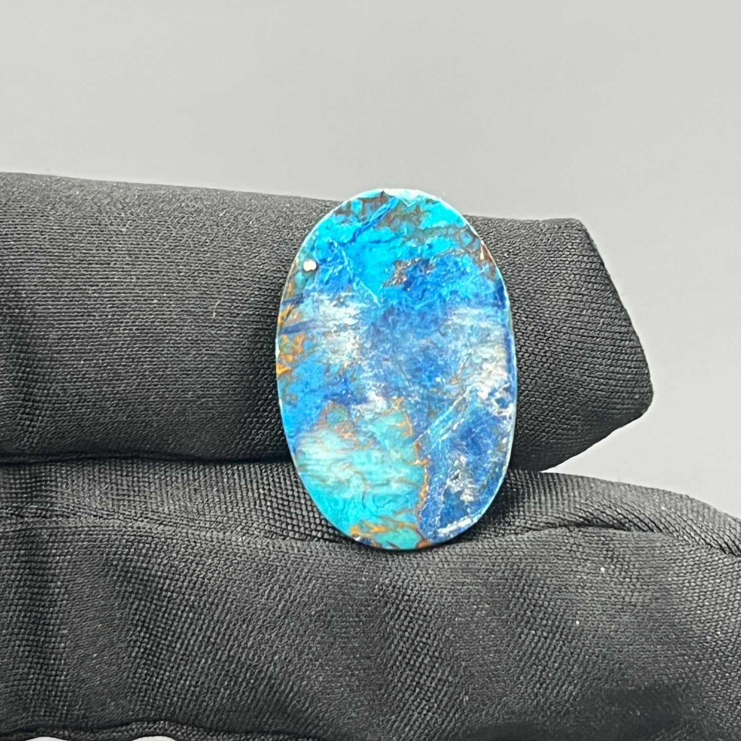 Top Quality Azurite Cabochon - Oval