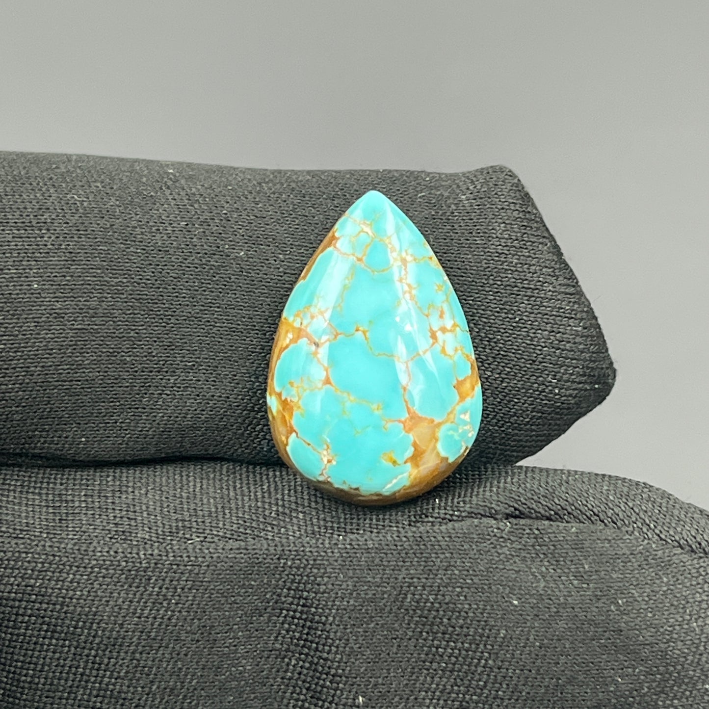 Number #8 Turquoise - Teardrop