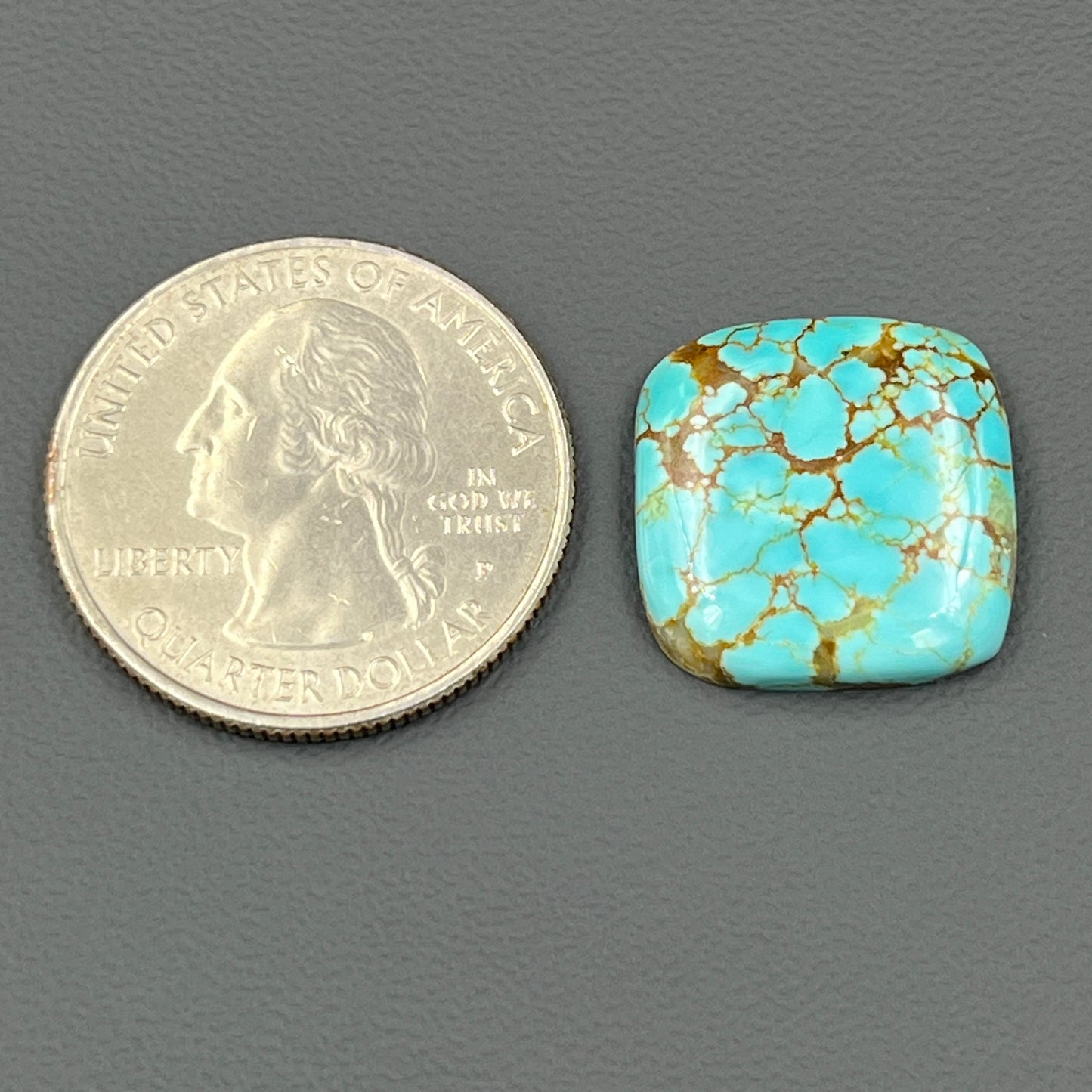 Number #8 Turquoise - Cushion