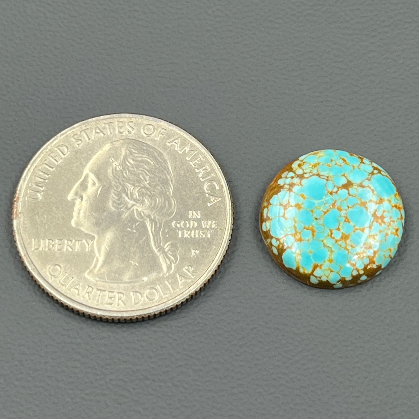 Number #8 Turquoise - Round