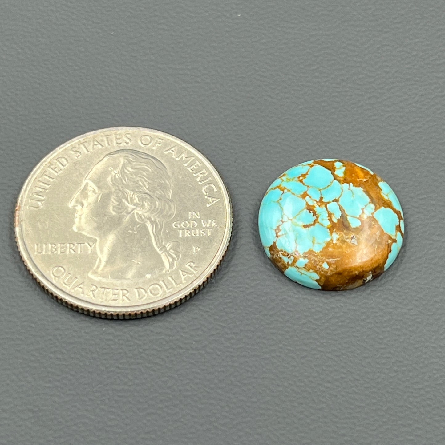 Number #8 Turquoise - Round