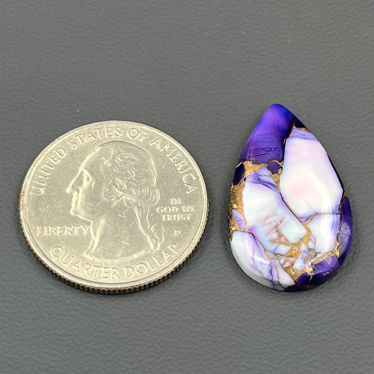 Kingman Purple Rose Dahlia - Loose Cab - Teardrop