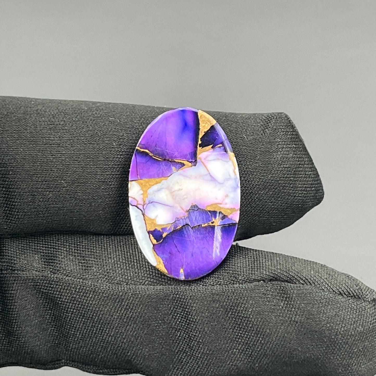 Kingman Purple Rose Dahlia - Loose Cab - Oval