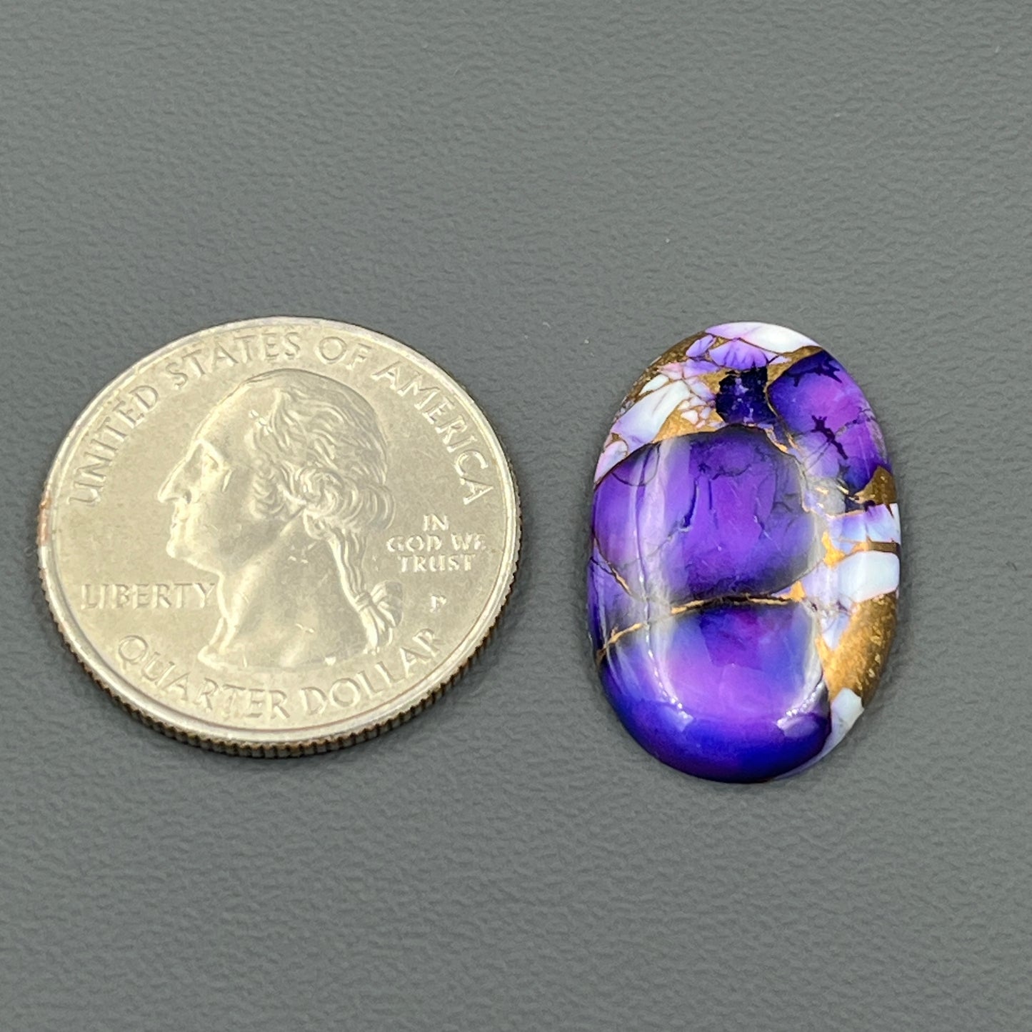 Kingman Purple Rose Dahlia - Loose Cab - Oval