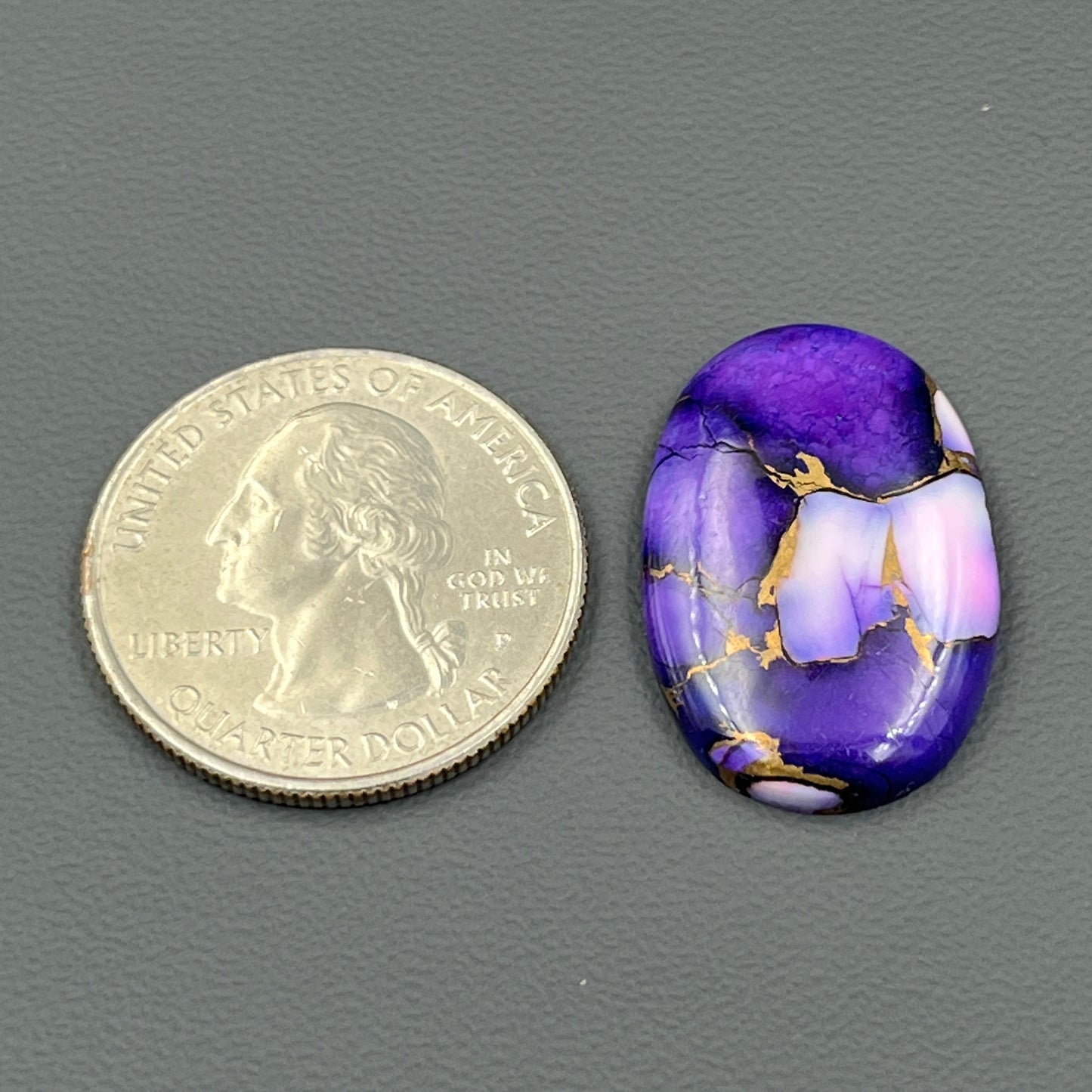 Kingman Purple Rose Dahlia - Loose Cab - Oval