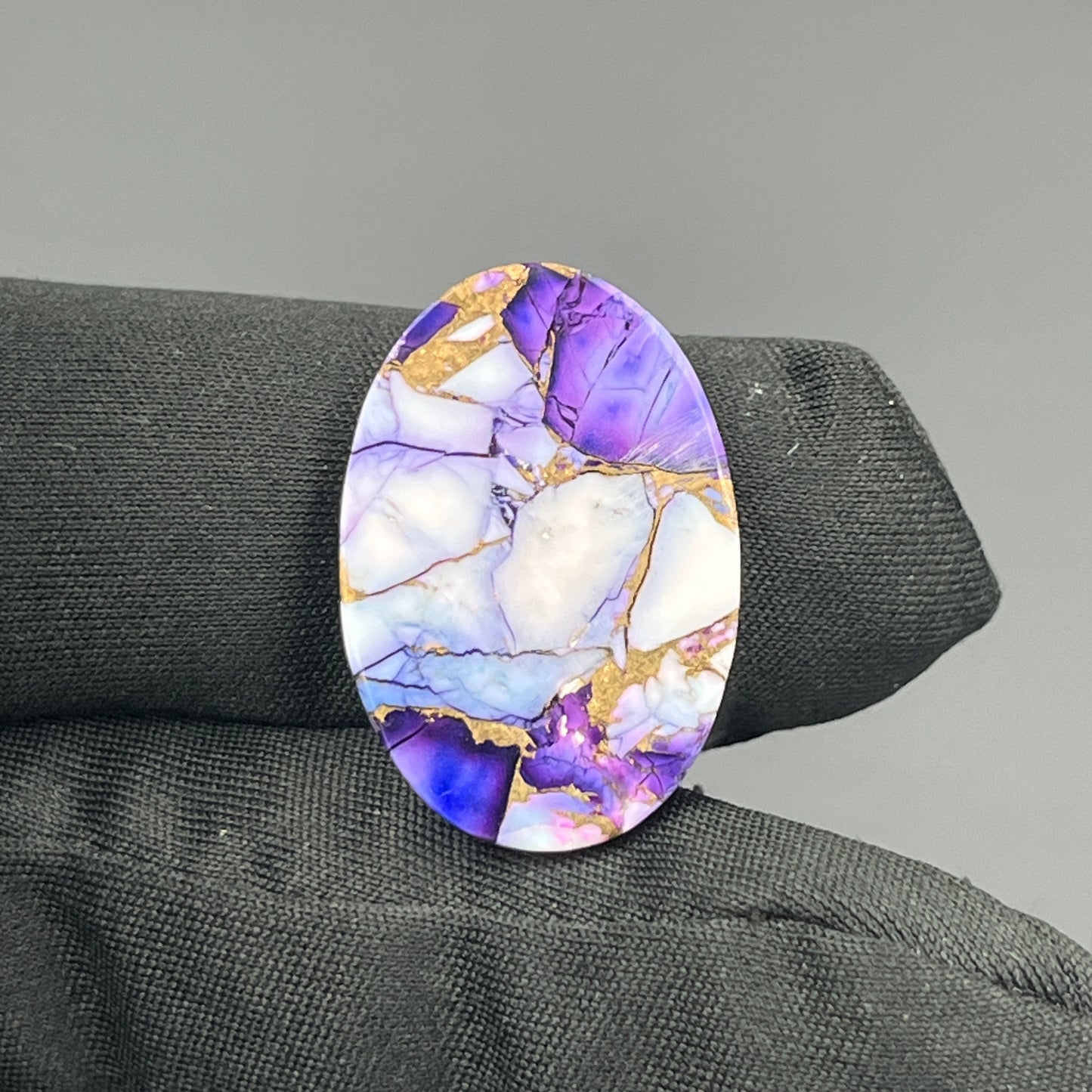 Kingman Purple Rose Dahlia - Loose Cab - Oval