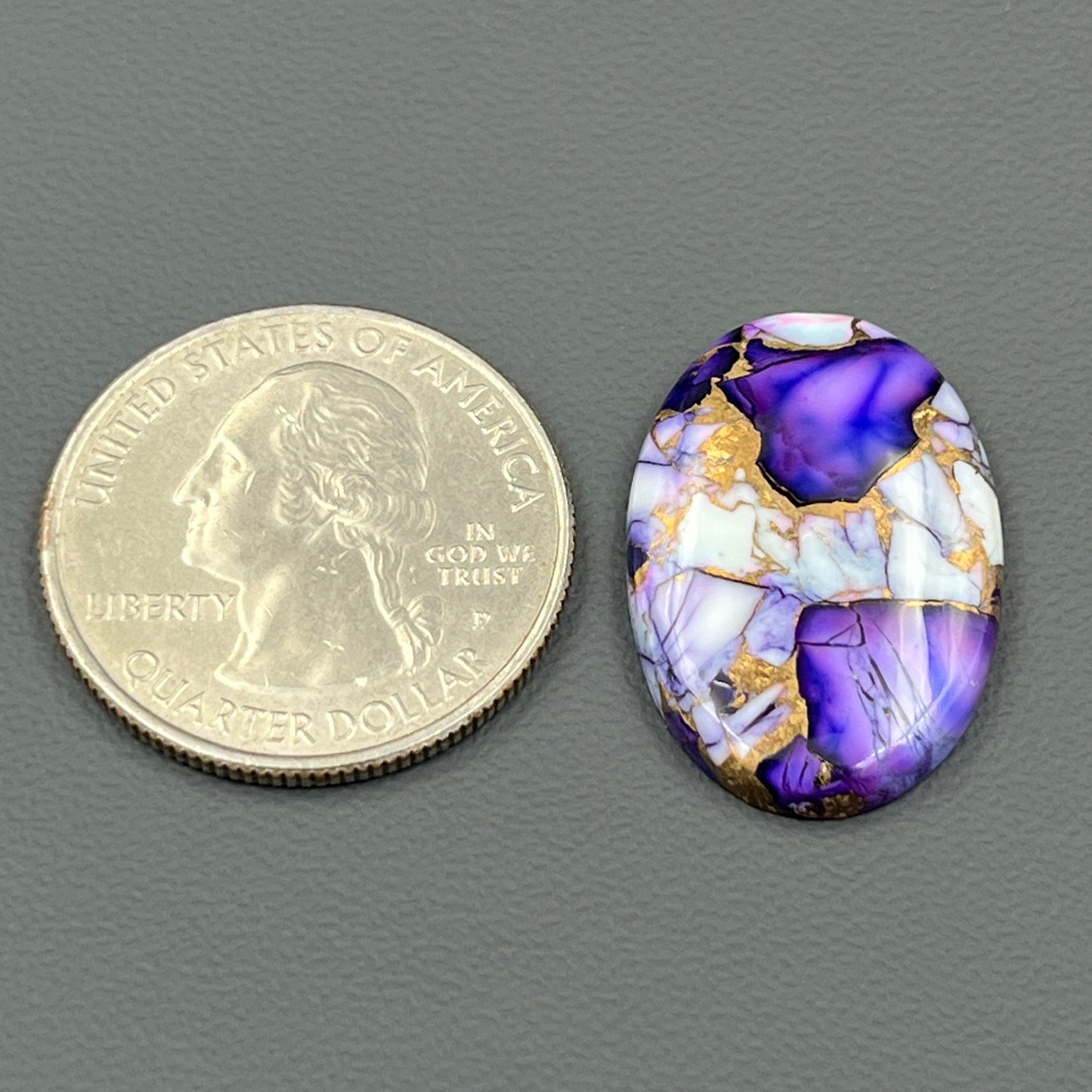 Kingman Purple Rose Dahlia - Loose Cab - Oval