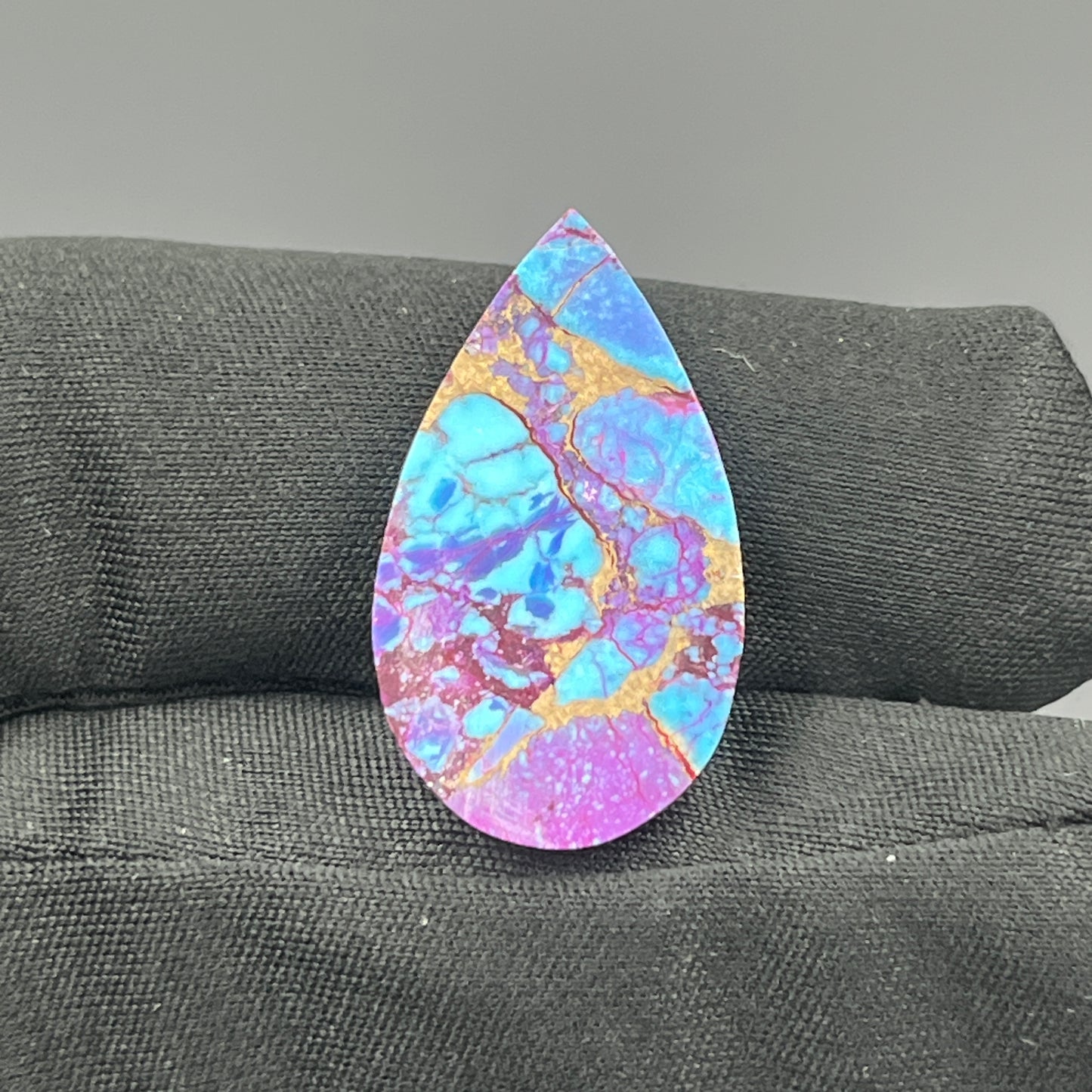 Kingman Purple Turquoise Mohave- Loose Cab - Teardrop