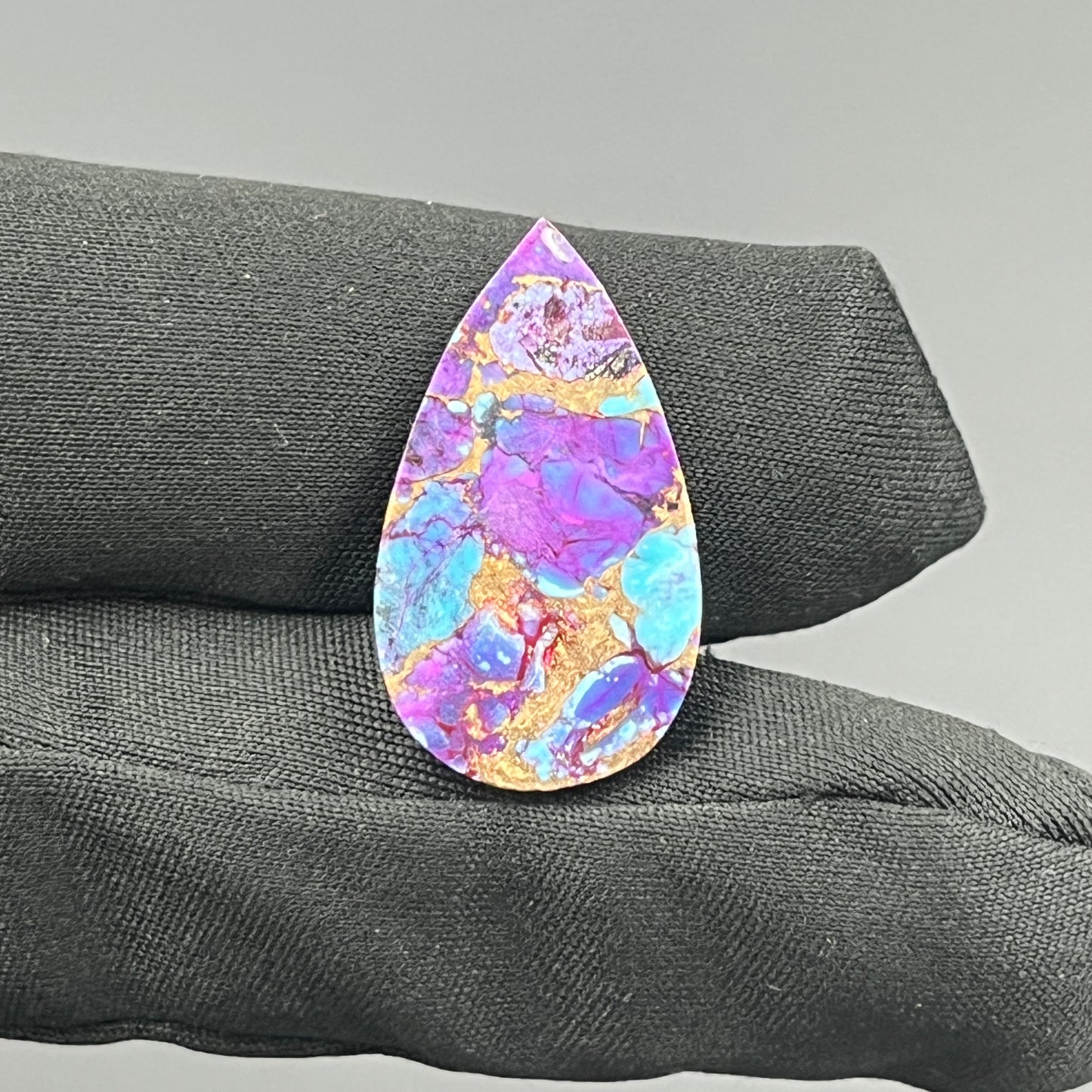 Kingman Purple Turquoise Mohave- Loose Cab - Teardrop