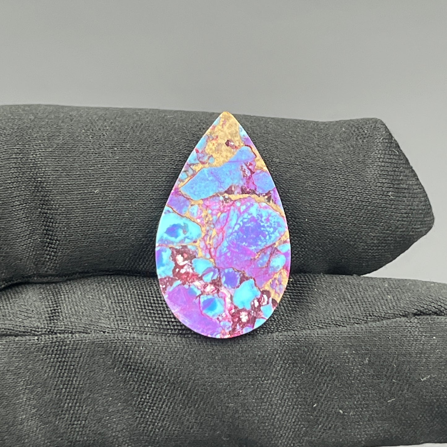 Kingman Purple Turquoise Mohave- Loose Cab - Teardrop