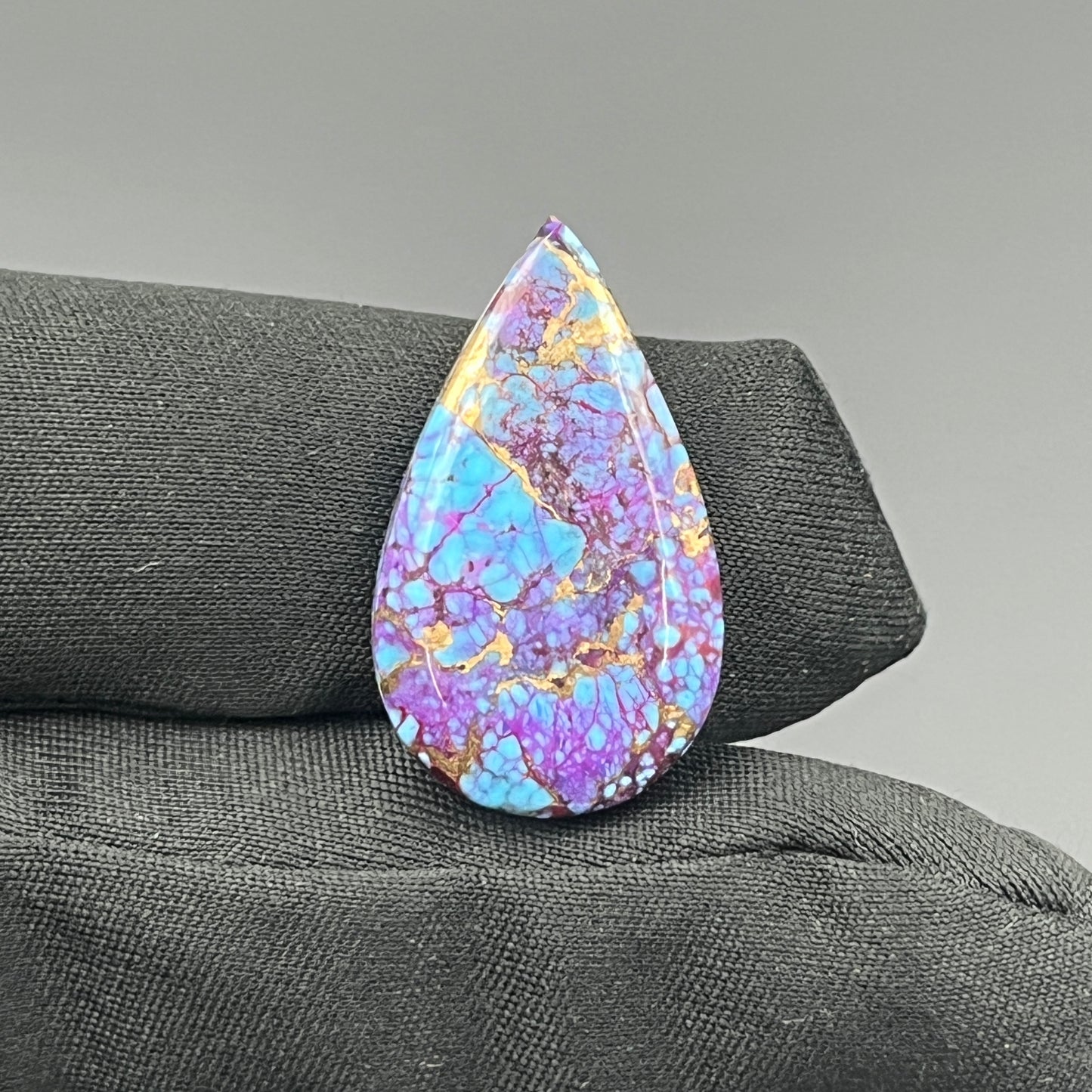 Kingman Purple Turquoise Mohave- Loose Cab - Teardrop