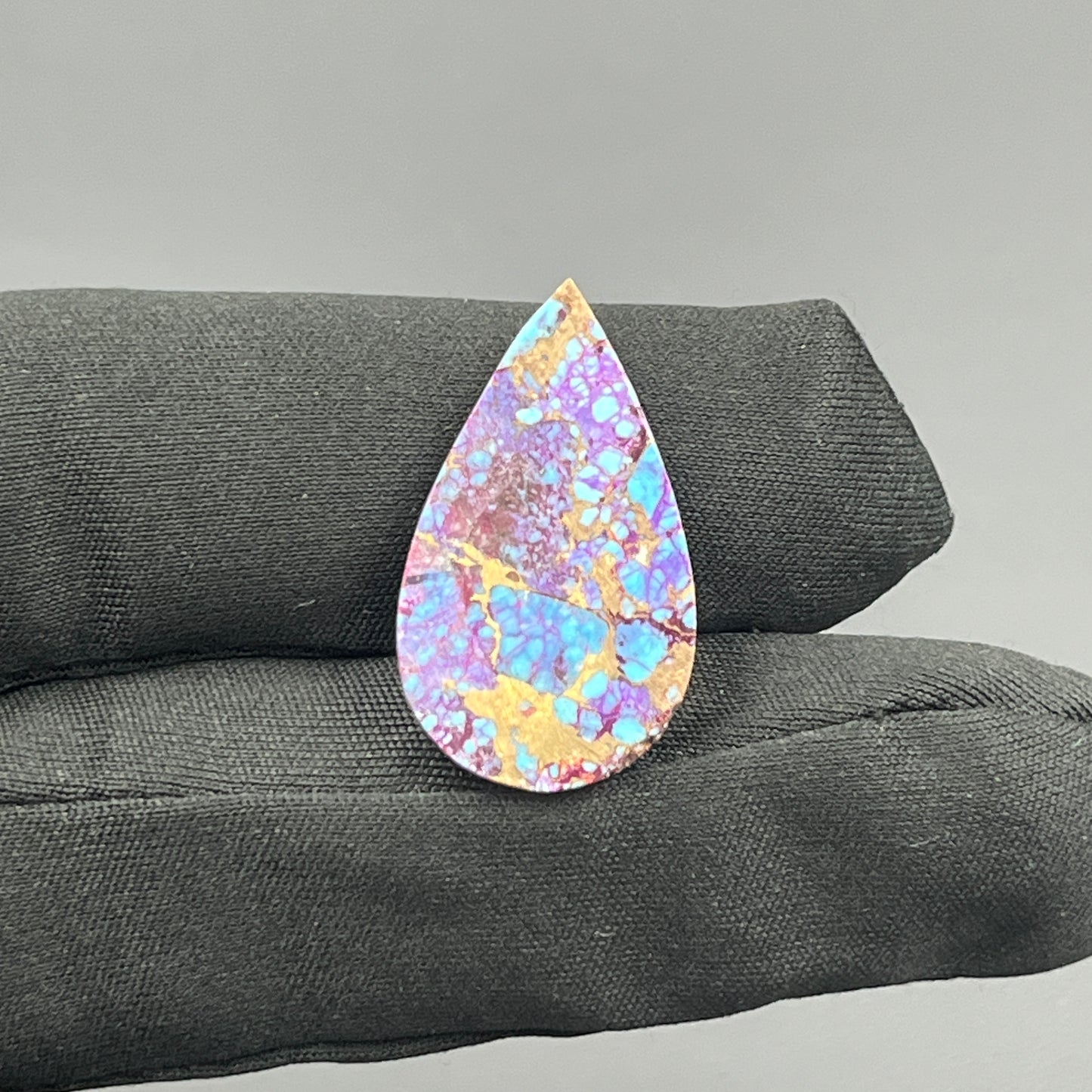 Kingman Purple Turquoise Mohave- Loose Cab - Teardrop