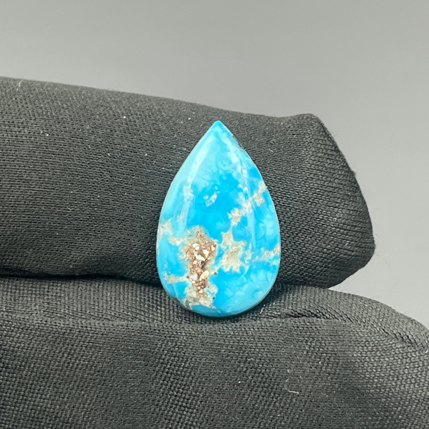 Blue Bird Turquoise Cabochon - Teardrop