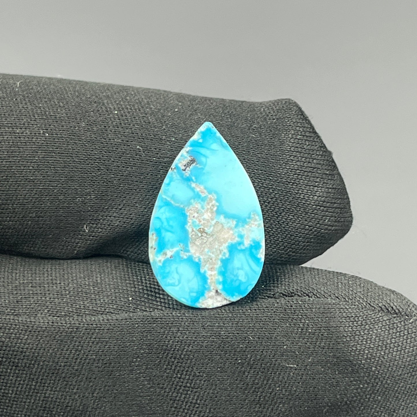 Blue Bird Turquoise Cabochon - Teardrop
