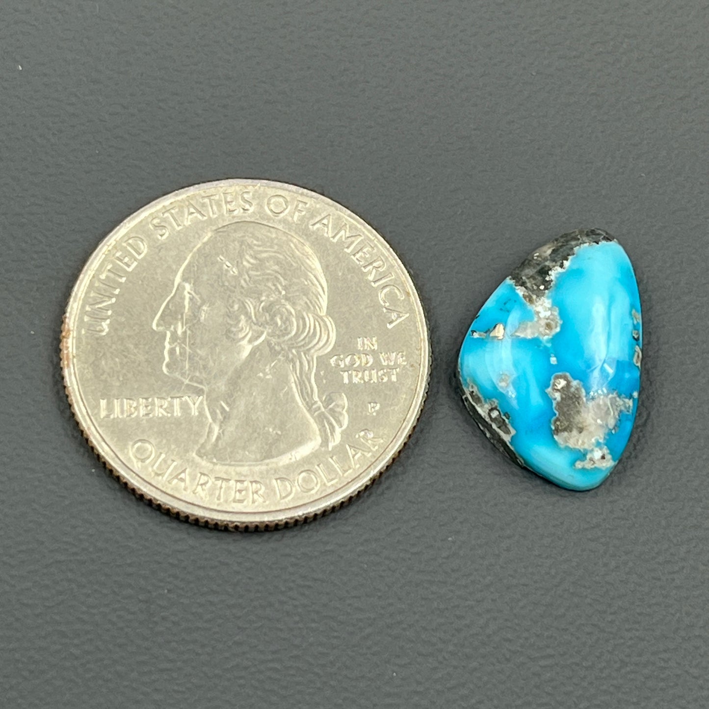 Blue Bird Turquoise Cabochon - Tumble