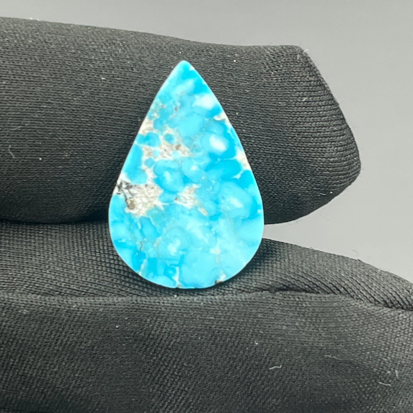 Blue Bird Turquoise Cabochon - Teardrop