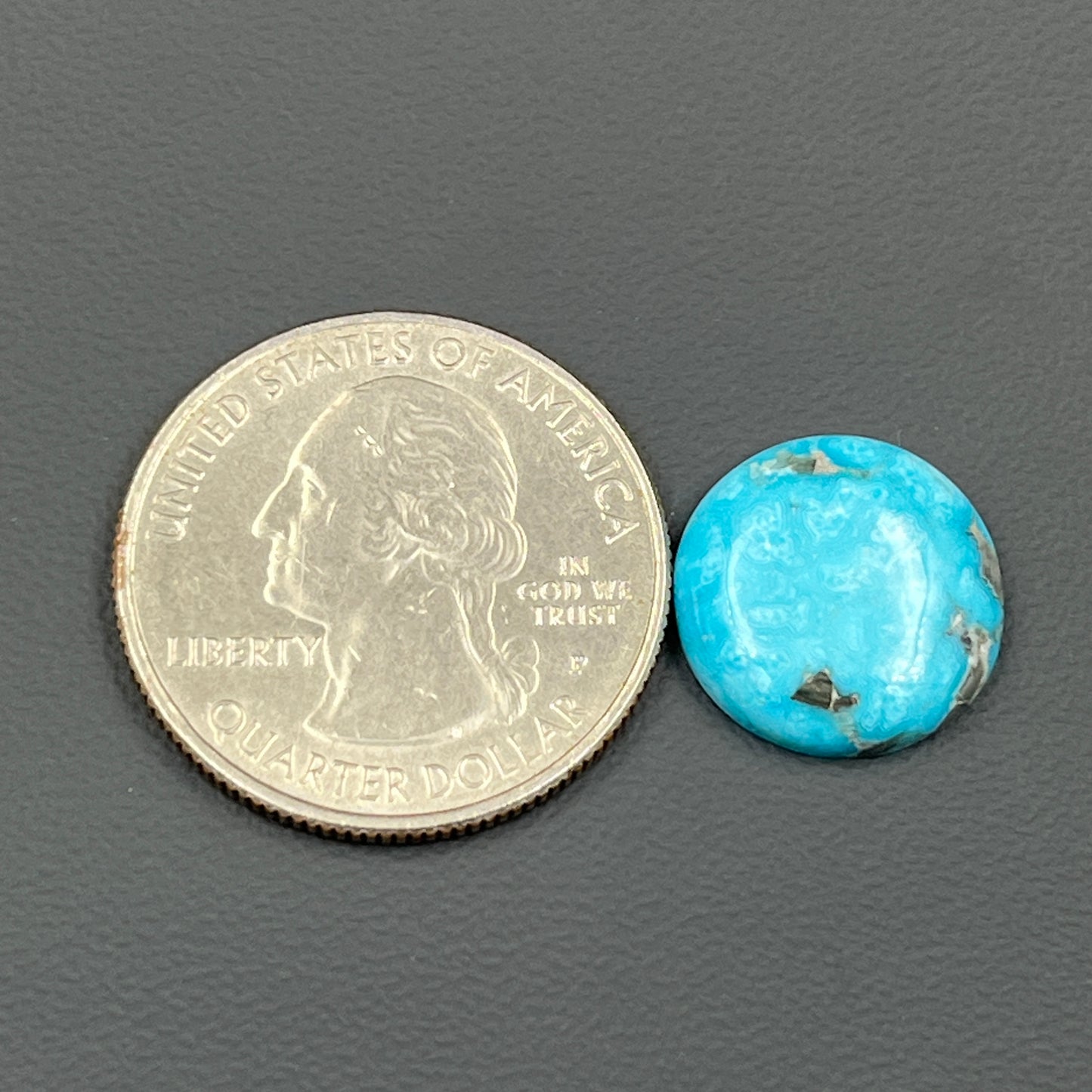 Blue Bird Turquoise Cabochon - Round