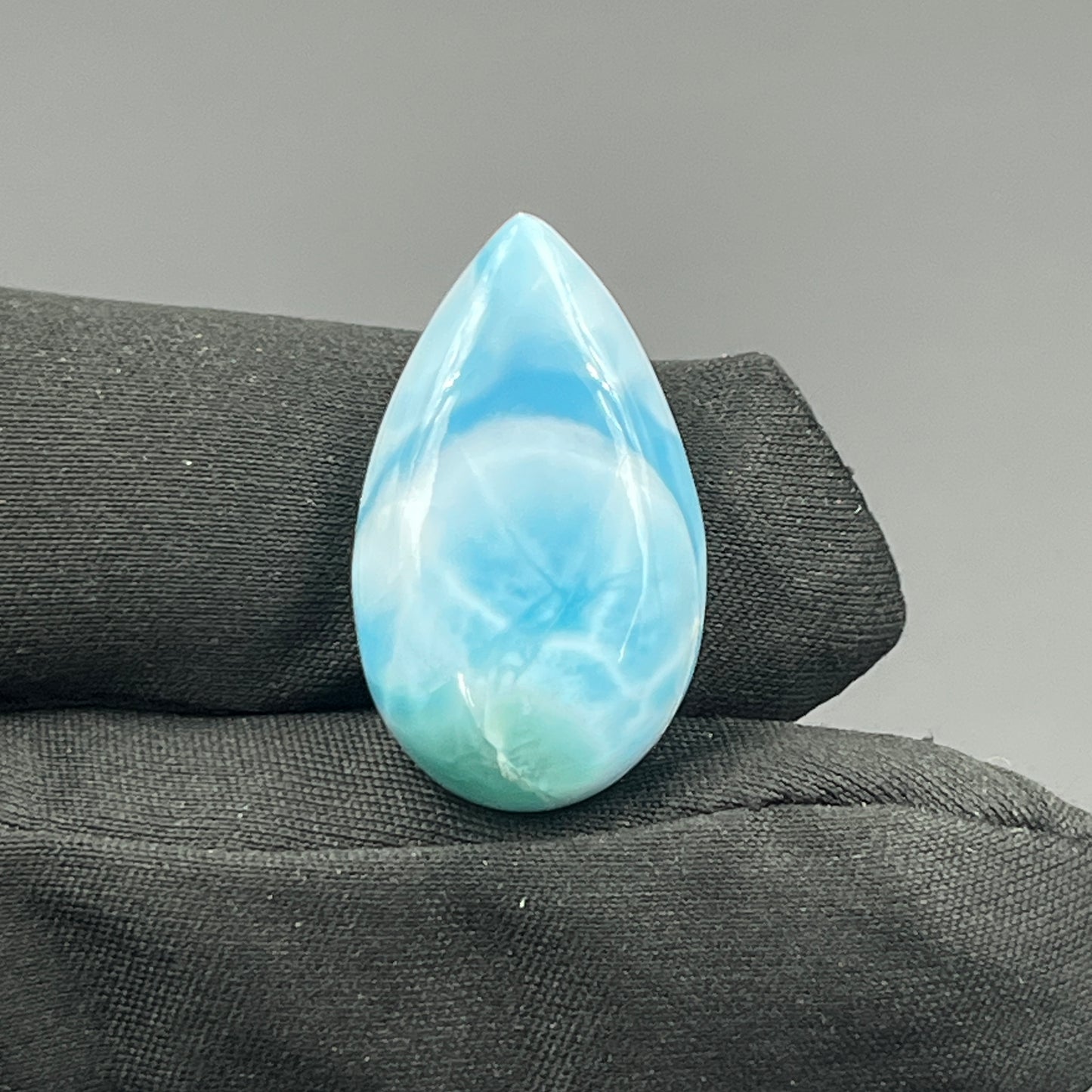 Top Quality Larimar- Loose Cabochon - Teardrop