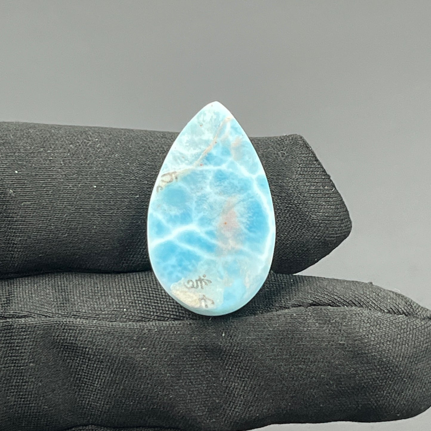 Top Quality Larimar- Loose Cabochon - Teardrop