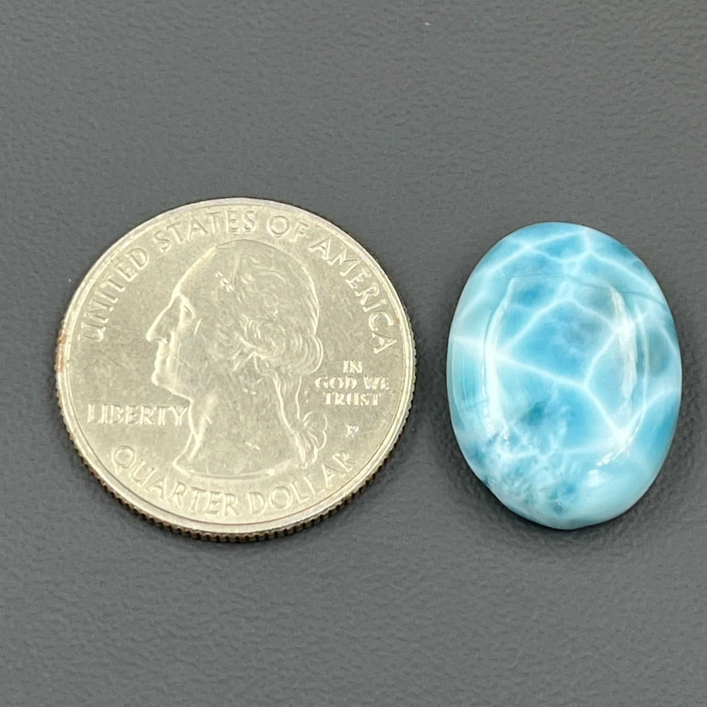 Top Quality Larimar- Loose Cabochon - Oval
