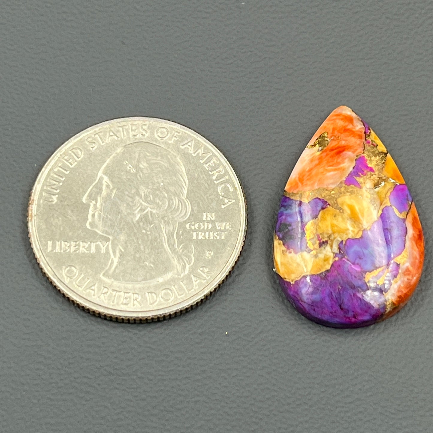Kingman Purple Oyster Mohave - Loose Cab - Teardrop