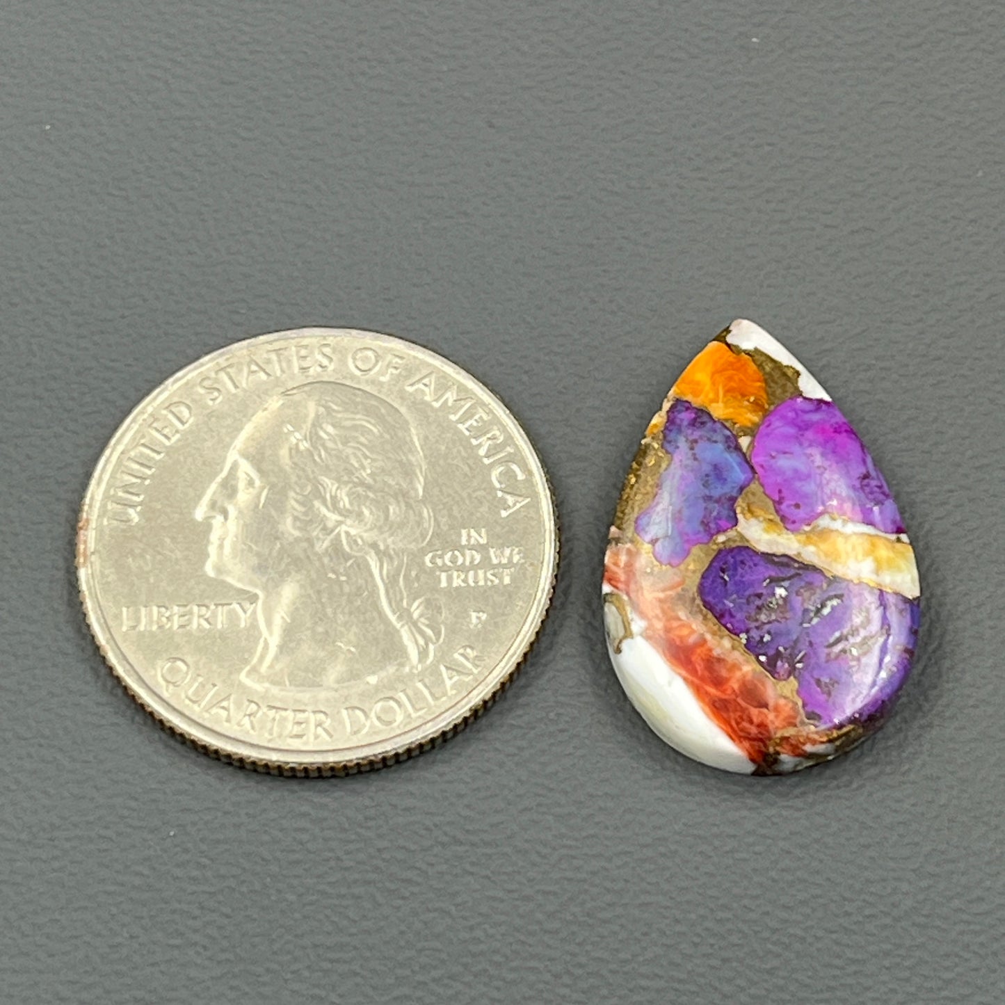 Kingman Purple Oyster Mohave - Loose Cab - Teardrop