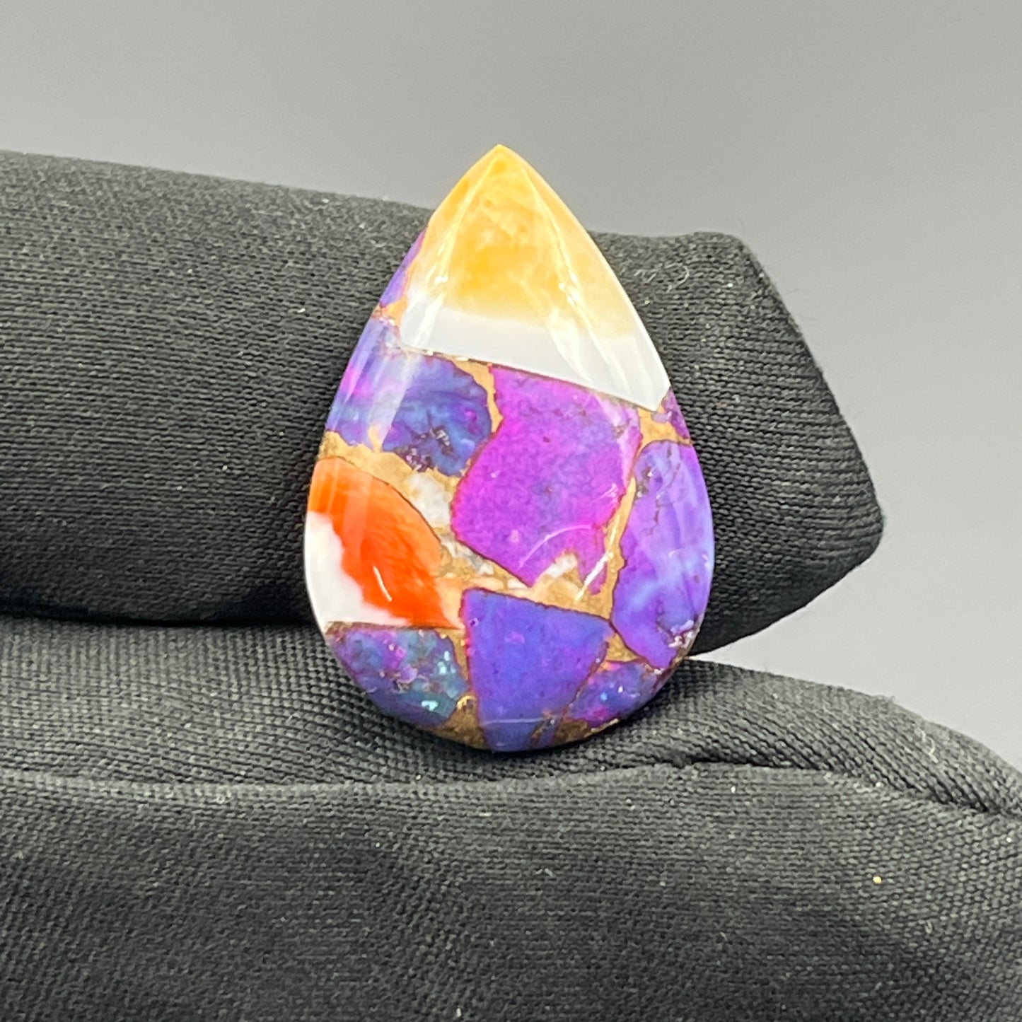 Kingman Purple Oyster Mohave - Loose Cab - Teardrop