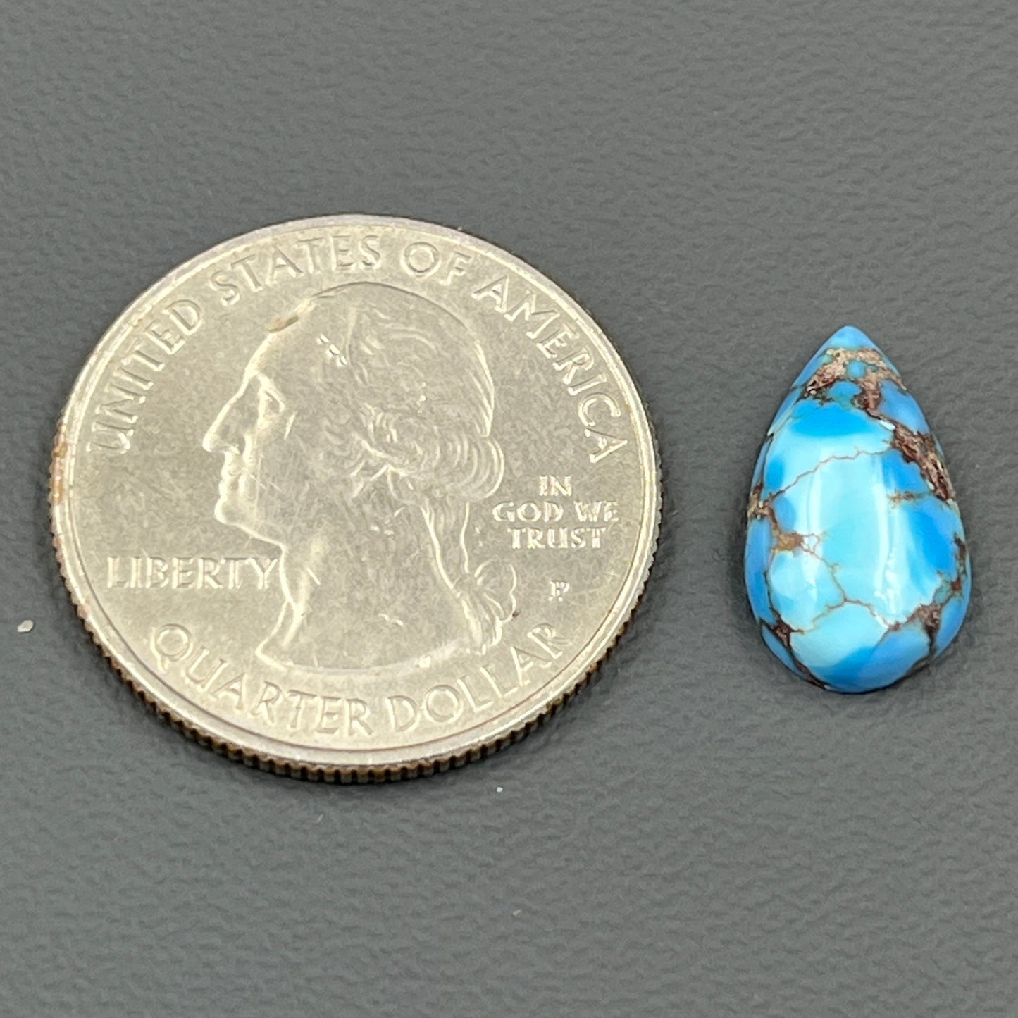 Top Quality Golden Hill Turquoise - Teardrop