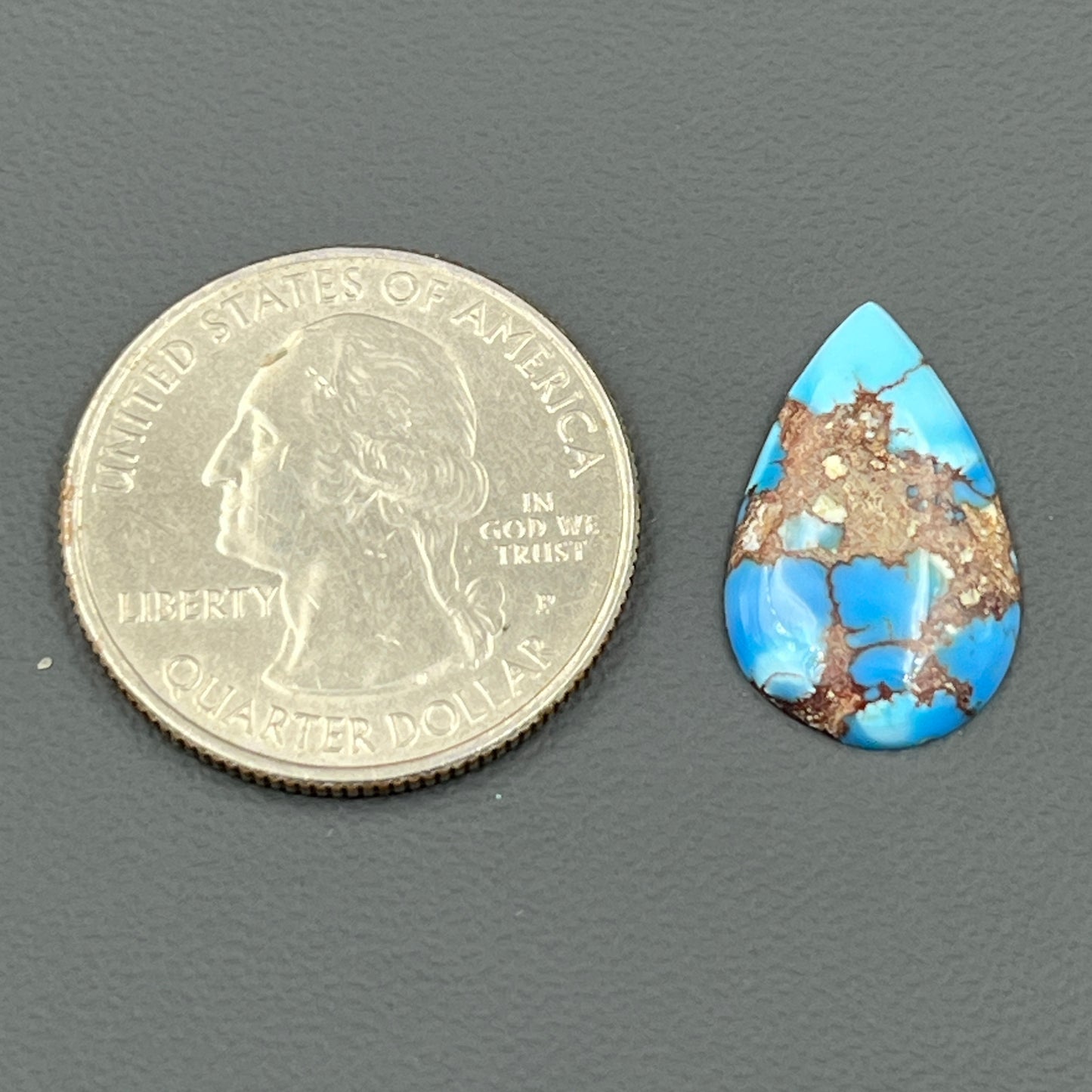 Top Quality Golden Hill Turquoise - Teardrop