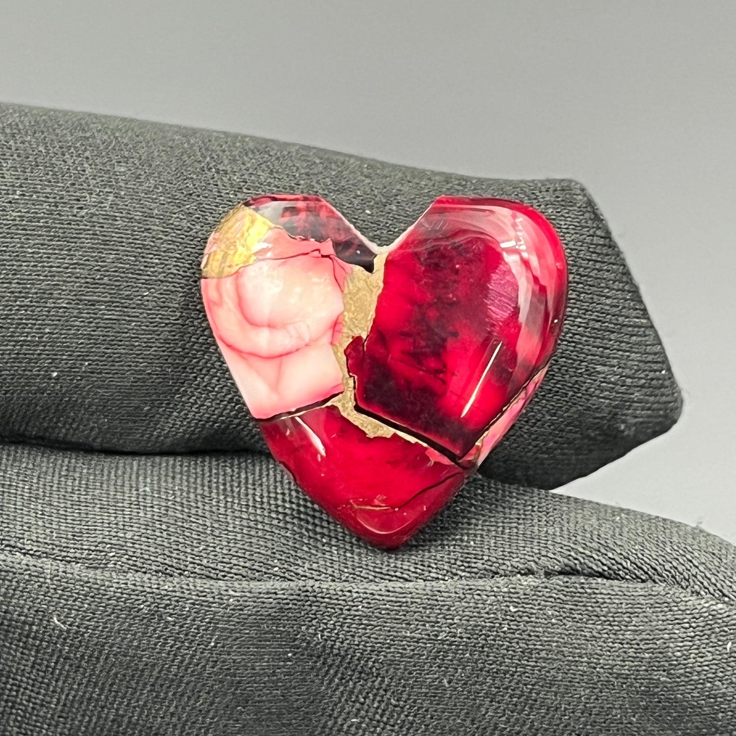Kingman Red Rose Dahlia - Loose Cab - Heart
