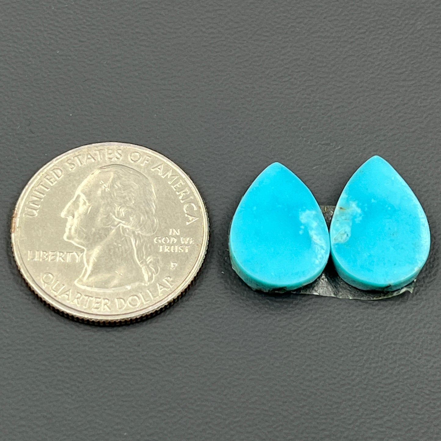 Arizona Turquoise - Matching Pairs - Teardrop