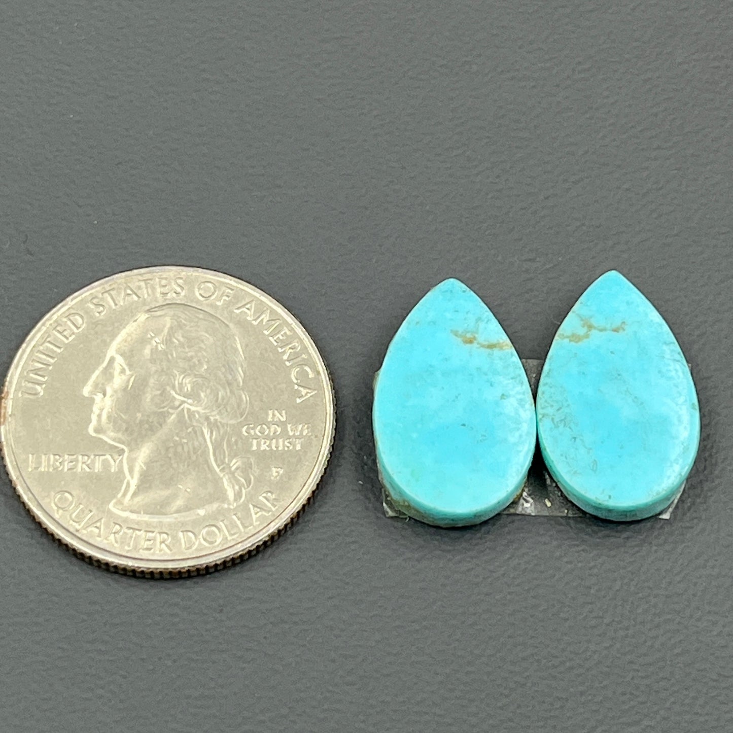 Arizona Turquoise - Matching Pairs - Teardrop