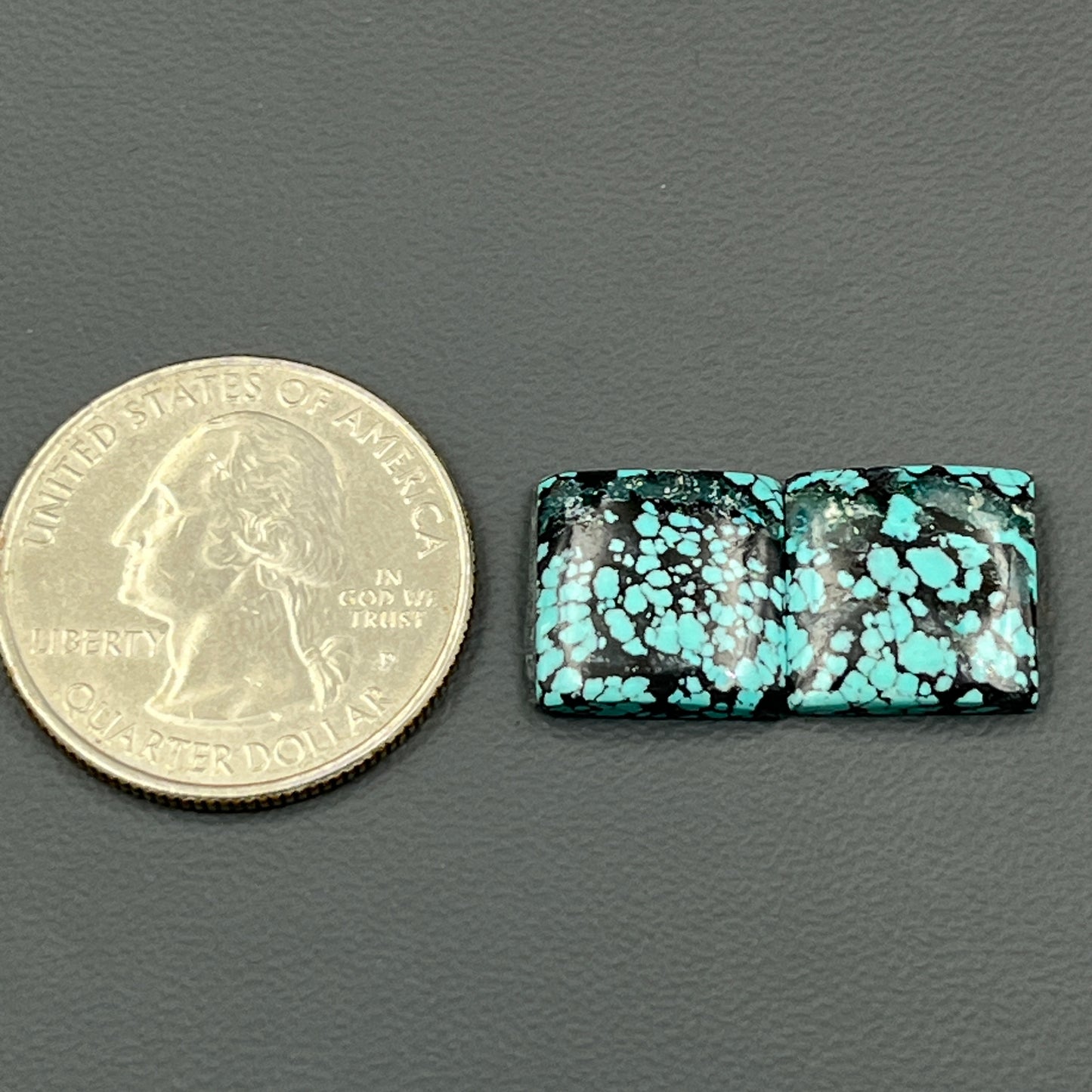 Hubei Turquoise - Matching Pairs - Cushion