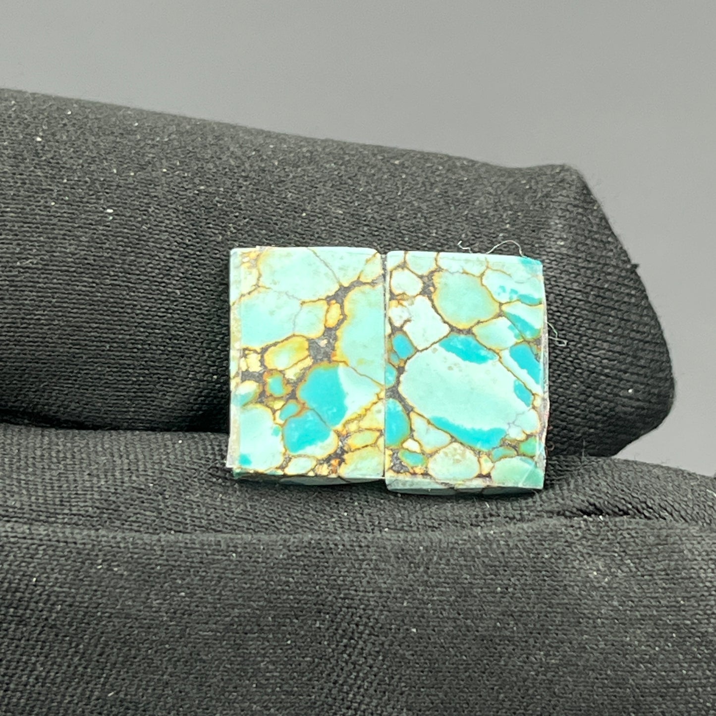 Hubei Turquoise - Matching Pairs - Baguette