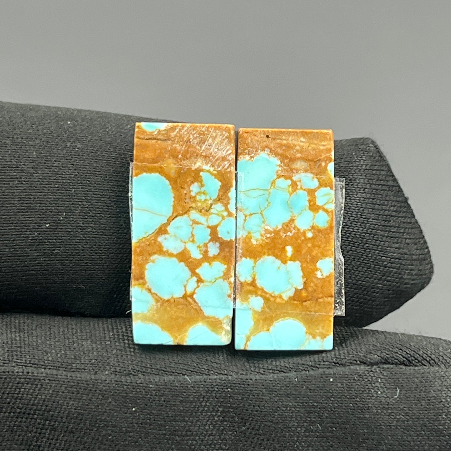 Number #8 Turquoise - Matching Pairs - Baguette