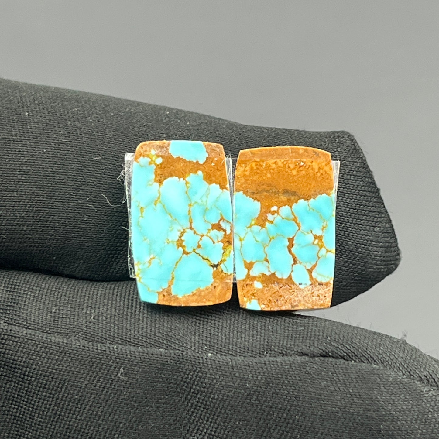 Number #8 Turquoise - Matching Pairs - Baguette