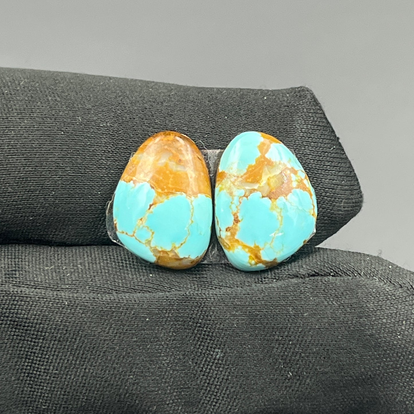 Number #8 Turquoise - Matching Pairs - Tumble