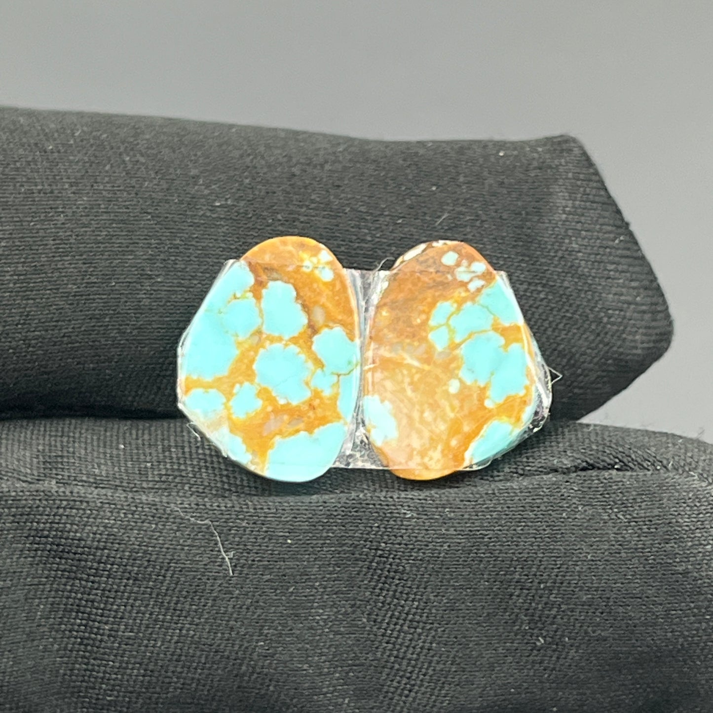 Number #8 Turquoise - Matching Pairs - Tumble
