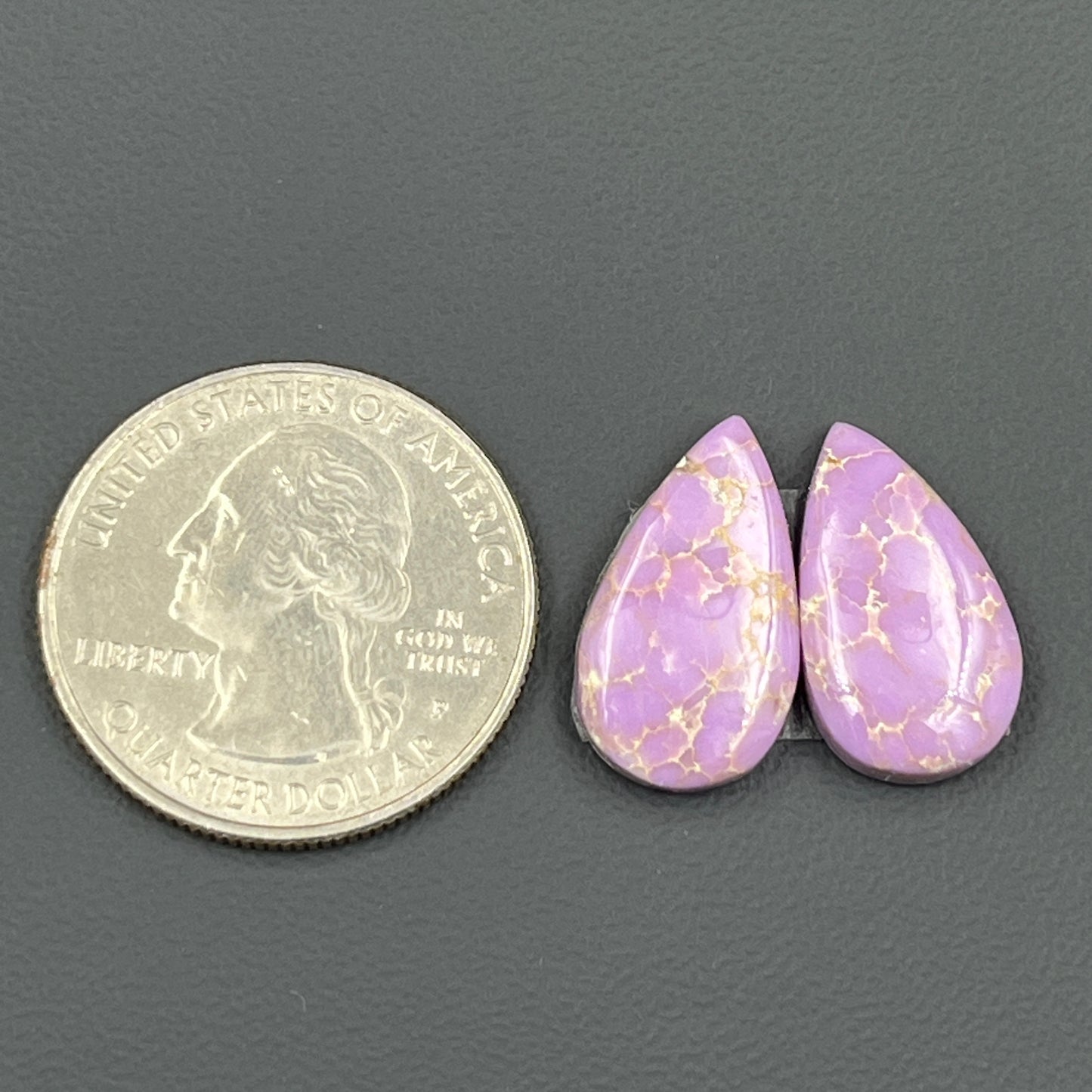 Phosphosiderite- Matching Pairs - Teardrop