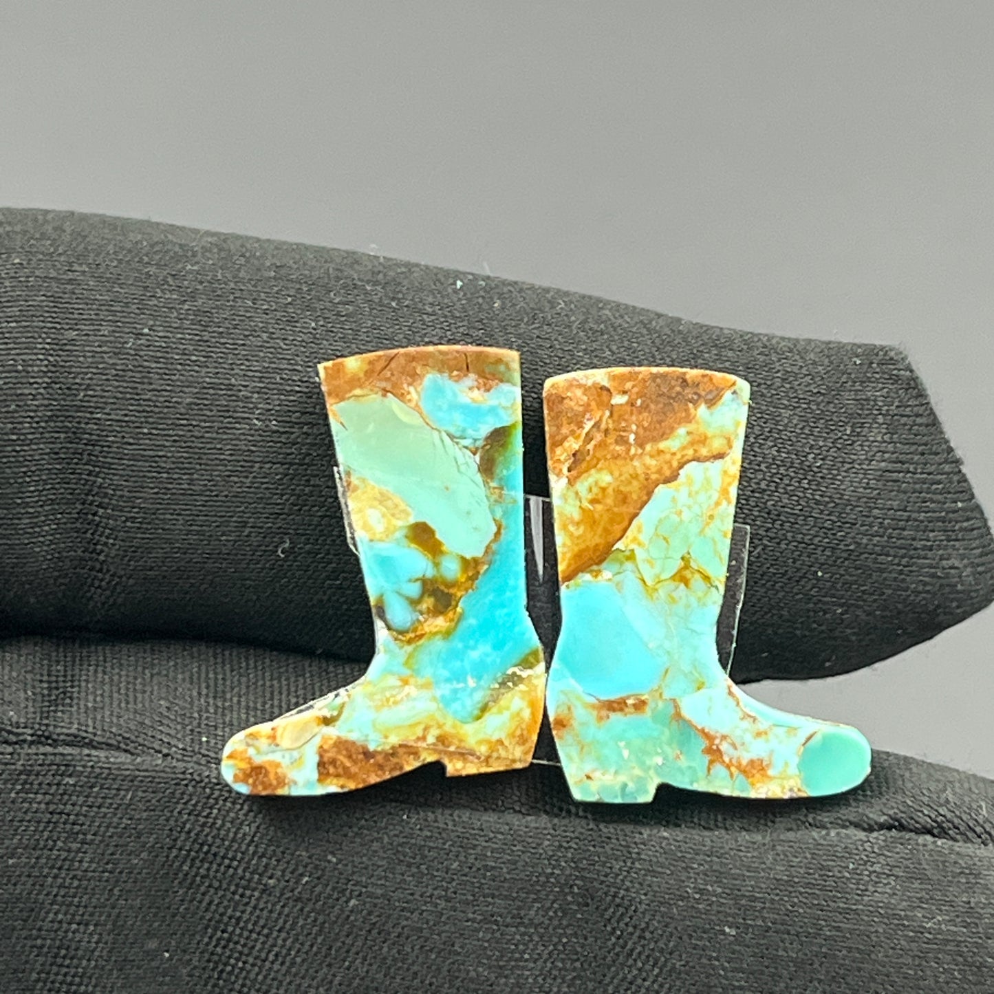 Kingman Turquoise Mohave- Matching Pairs - Boots