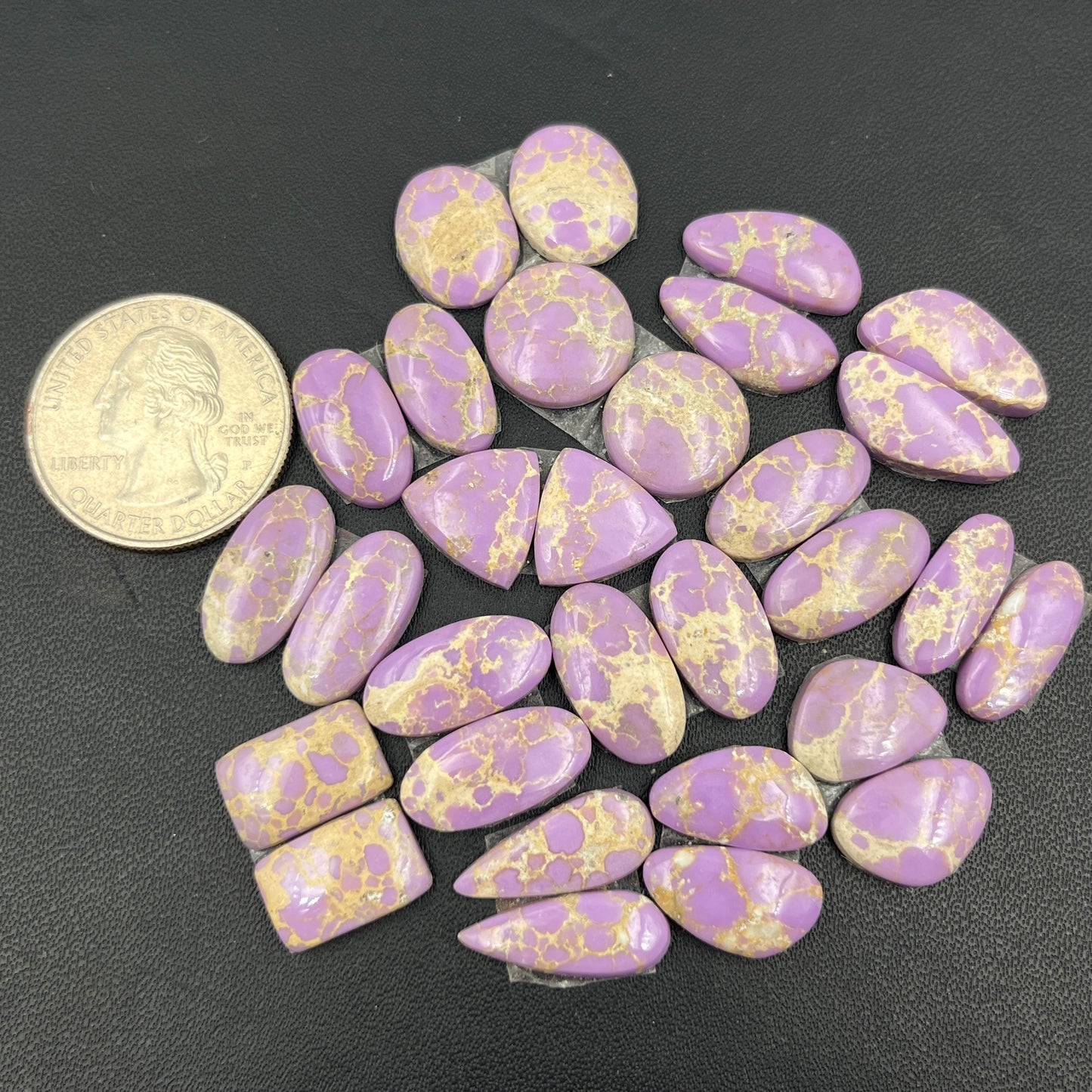 Phosphosiderite- Matching Pairs - Wholesale Lot - 15 Pair