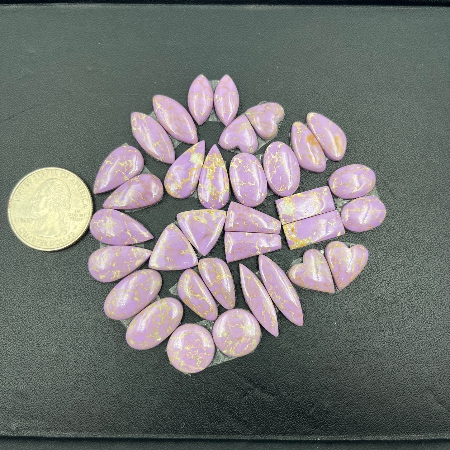 Phosphosiderite- Matching Pairs - Wholesale Lot - 17 Pair