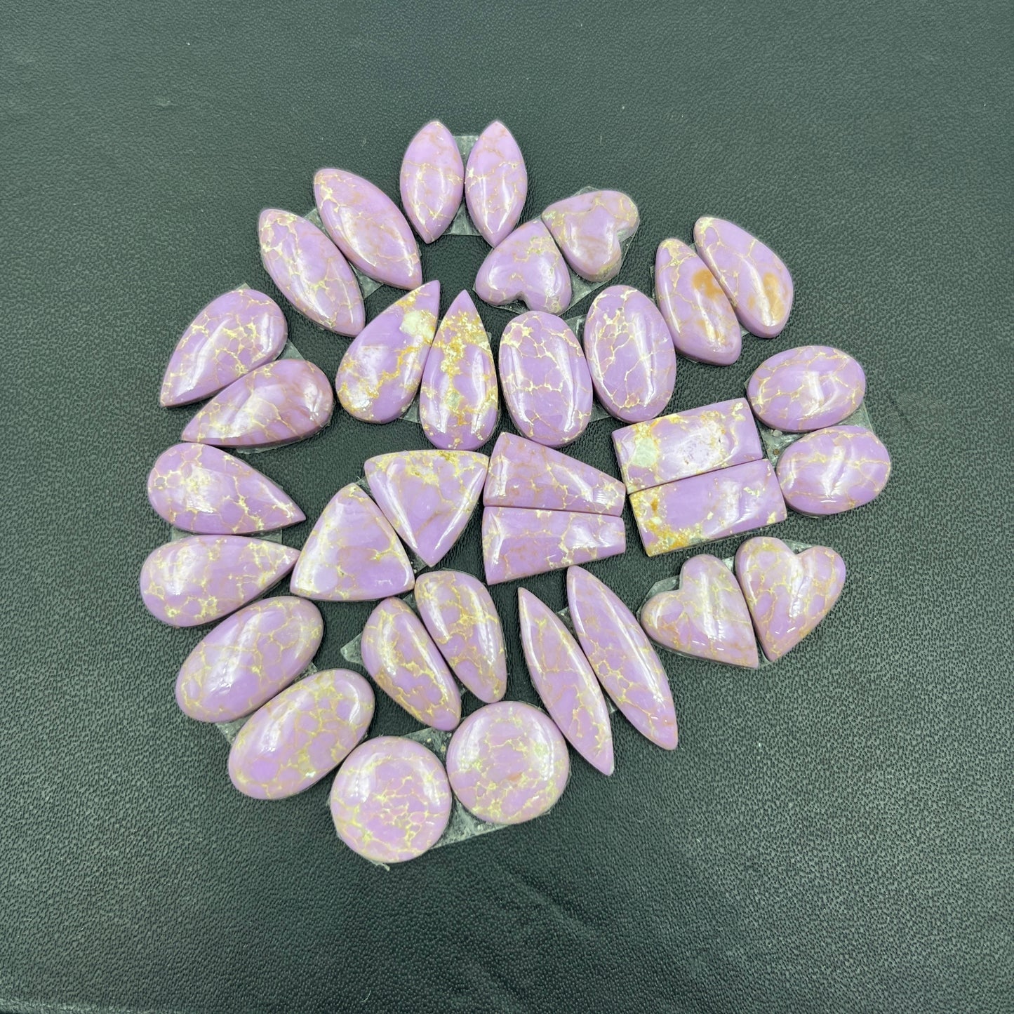 Phosphosiderite- Matching Pairs - Wholesale Lot - 17 Pair