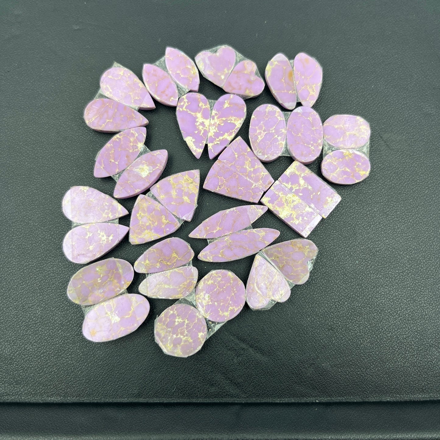 Phosphosiderite- Matching Pairs - Wholesale Lot - 17 Pair
