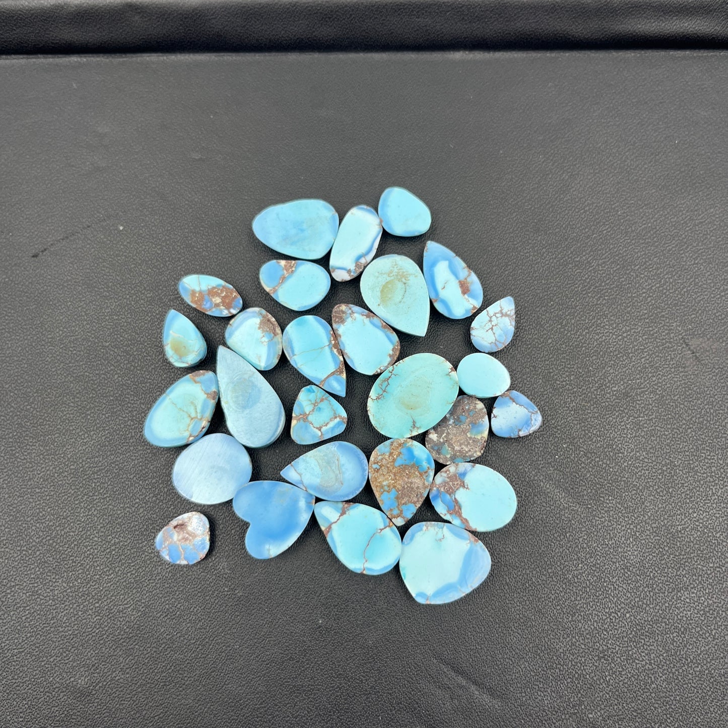 Top Quality Golden Hill Turquoise - Wholesale Lot - 27 Pcs