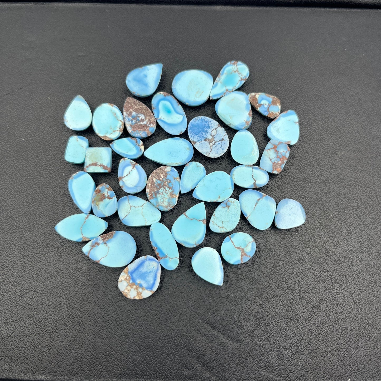 Top Quality Golden Hill Turquoise - Wholesale Lot - 35 Pcs