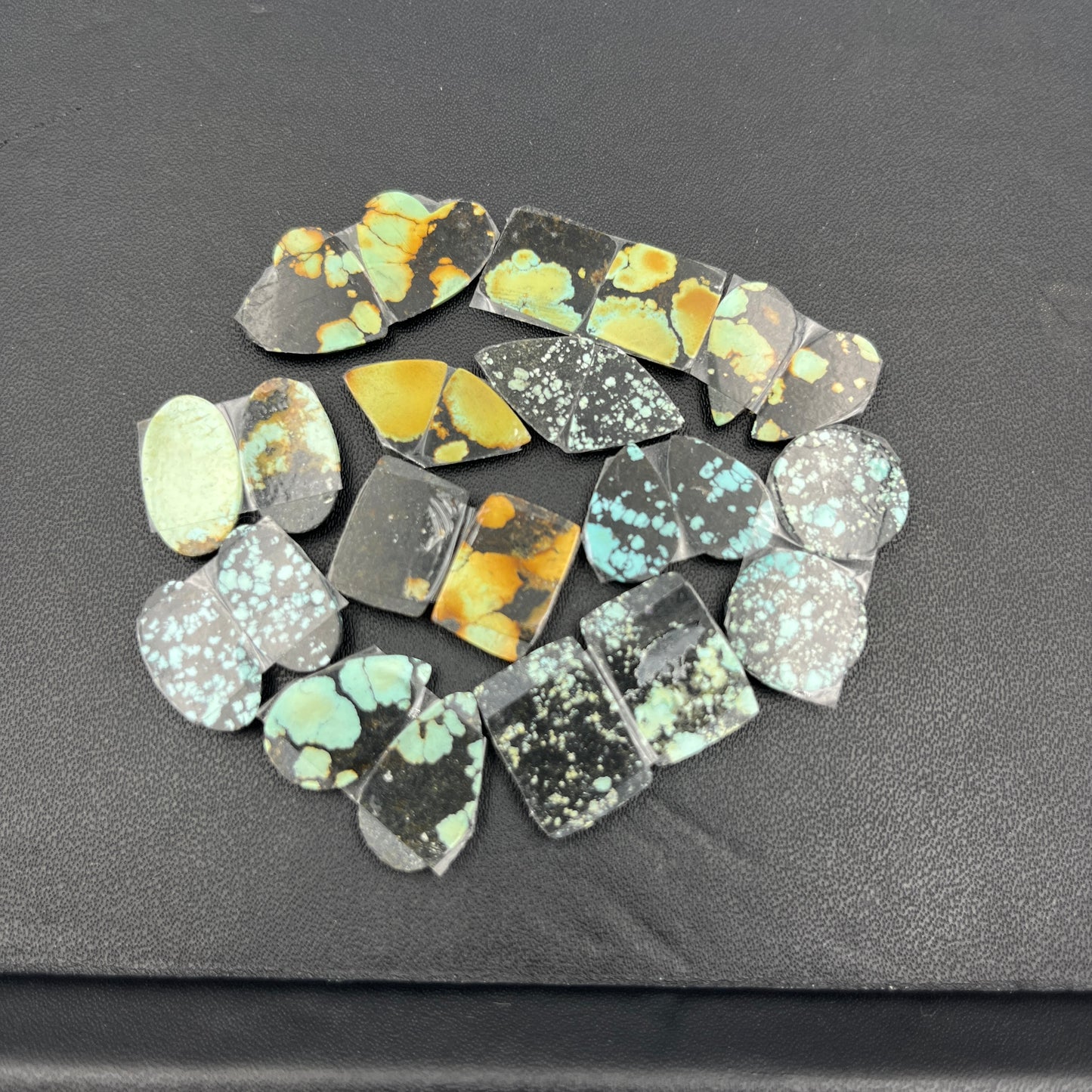 Hubei Turquoise - Matching Pairs Wholesale Lot - 12 Pairs