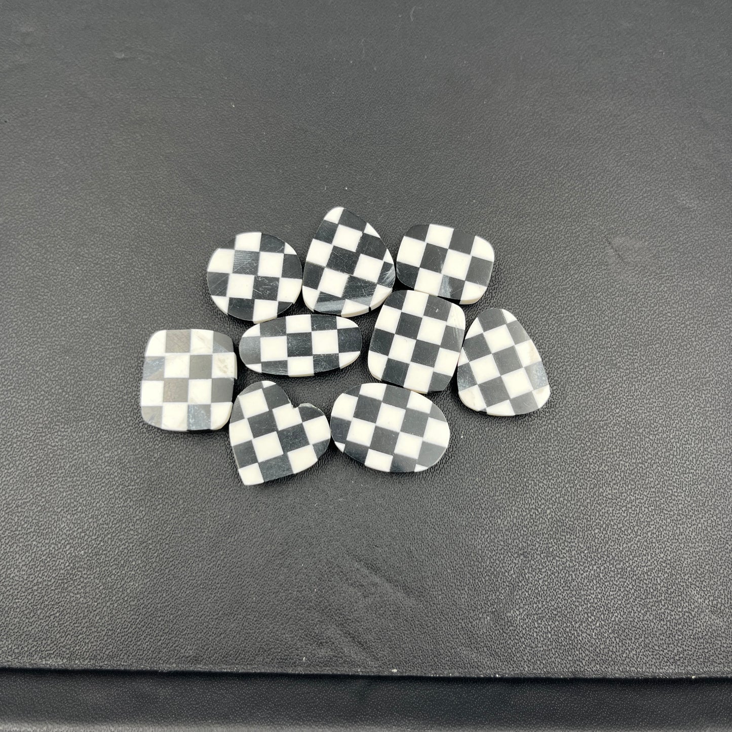 Black & White Checker - Loose Cab Wholesale Lot - 09 Pcs